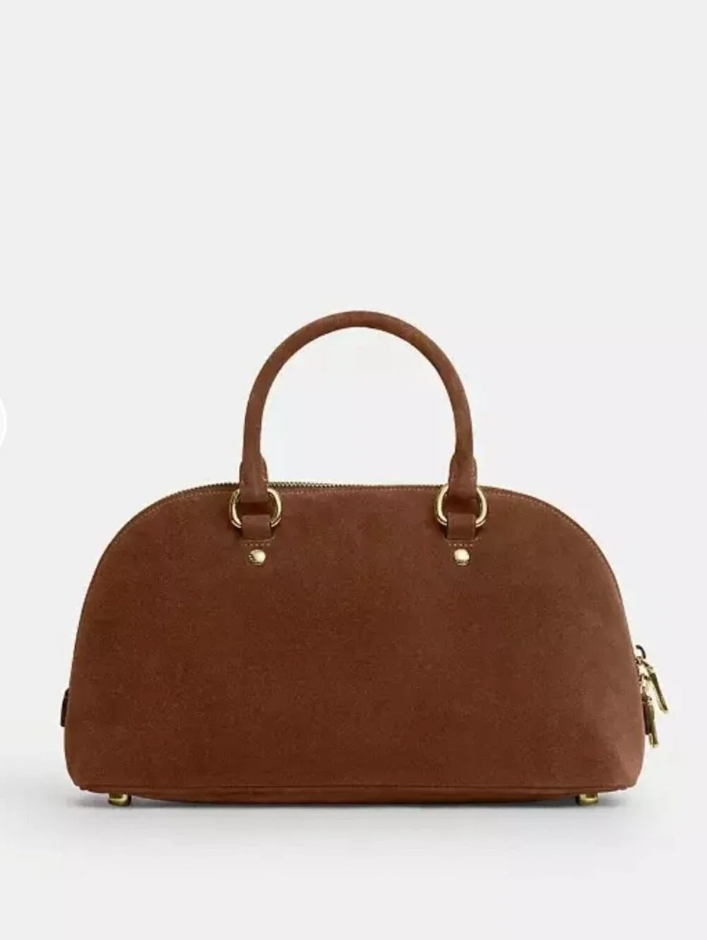 Coach Lara Suede Satchel